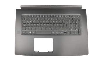 0KN1-0T2GE13 original Acer clavier incl. topcase DE (allemand) noir/noir avec rétro-éclairage (GTX 1060)