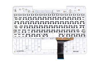 0KNB0-0107US00 original Asus clavier incl. topcase US (anglais) noir/blanc