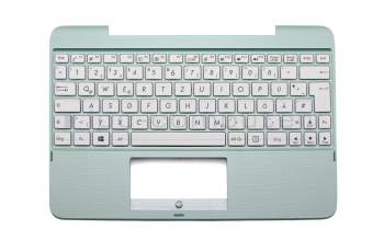 0KNB0-010CGE00 original Asus clavier incl. topcase DE (allemand) blanc/vert