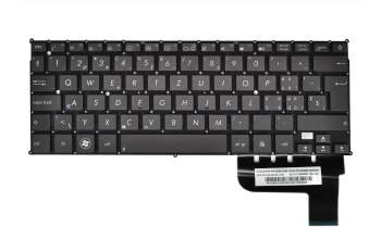 0KNB0-1622SF00 original Asus clavier SF (suisse-francais) marron