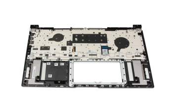 0KNB0-581EUS00 original Asus clavier incl. topcase US (anglais) noir/gris avec rétro-éclairage
