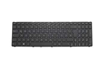 0KNB0-602DGE00 original Asus clavier DE (allemand) noir/noir brillant