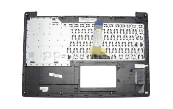 0KNB0-6113GE00 original Asus clavier incl. topcase DE (allemand) noir/noir