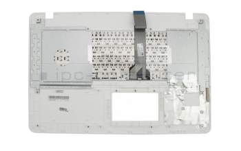 0KNB0-612HGE00 original Asus clavier incl. topcase DE (allemand) noir/blanc