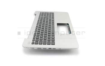 0KNB0-6130GE00 original Asus clavier incl. topcase DE (allemand) noir/argent b-stock
