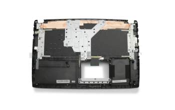 0KNB0-6615GE00 original Wistron clavier incl. topcase DE (allemand) noir/gris avec rétro-éclairage