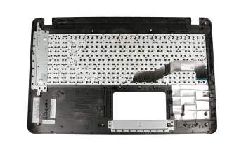 0KNB0-6706GE00 original Asus clavier incl. topcase DE (allemand) noir/argent pour emplacements ODD