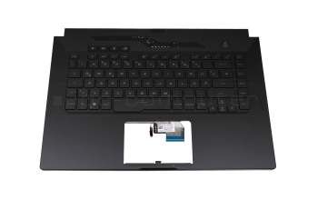 0KNR0-461XGE00 original Asus clavier incl. topcase DE (allemand) noir/noir avec rétro-éclairage