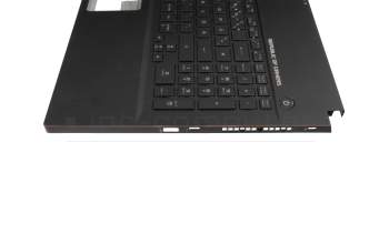 0KNR0-6612GE00 original Asus clavier incl. topcase DE (allemand) noir/noir avec rétro-éclairage