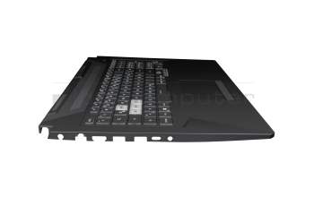 0KNR0-681MGE00 original Asus clavier incl. topcase DE (allemand) noir/transparent/noir avec rétro-éclairage