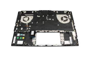 0KNR0-6A16GE00 original Asus clavier incl. topcase DE (allemand) noir/transparent/noir avec rétro-éclairage