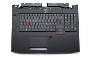 0NK0-EX2UI12 original Acer clavier incl. topcase DE (allemand) noir/noir avec rétro-éclairage