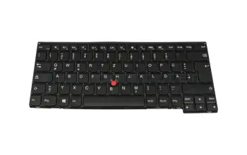 04Y0874 original Lenovo clavier DE (allemand) noir/noir abattue avec mouse stick