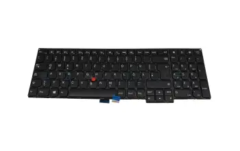 04Y2360 original Lenovo clavier DE (allemand) noir/noir avec mouse stick