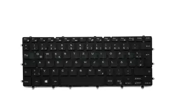 5VY7J original Dell clavier DE (allemand) noir avec rétro-éclairage