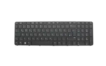 827028-041 original HP clavier DE (allemand) noir/noir abattue