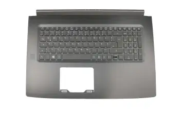 6B.GPFN2.012 original Acer clavier incl. topcase DE (allemand) noir/noir avec rétro-éclairage (GTX 1060)