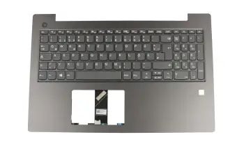5CB0Q60020 original Lenovo clavier incl. topcase DE (allemand) gris/gris