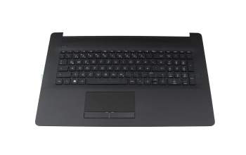 L22751-041 original HP clavier incl. topcase DE (allemand) noir/noir (avec TP/DVD, structure de surface "Diamond)