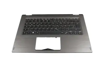 6B.GUWN1.008 original Acer clavier incl. topcase DE (allemand) noir/gris