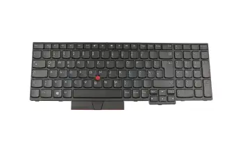 01YP652 original Lenovo clavier DE (allemand) noir/noir avec mouse stick sans backlight