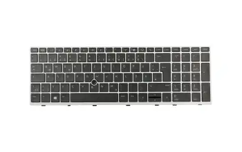 L14367-041 original HP clavier DE (allemand) noir/argent avec mouse stick