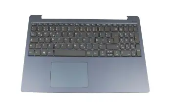 5CB0R07349 Lenovo clavier incl. topcase DE (allemand) gris/bleu