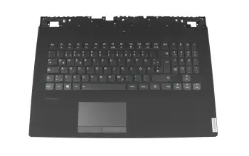 5CB0U42935 original Lenovo clavier incl. topcase DE (allemand) noir/noir avec rétro-éclairage