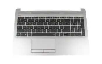 L50001-041 original HP clavier incl. topcase DE (allemand) noir/argent