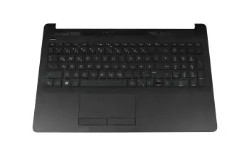 L50000-041 original HP clavier incl. topcase DE (allemand) noir/noir