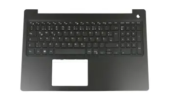 1RP48 original Dell clavier incl. topcase DE (allemand) noir/noir