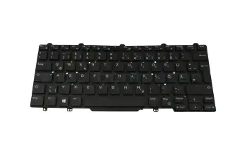VYN3M original Dell clavier DE (allemand) noir/noir abattue avec rétro-éclairage
