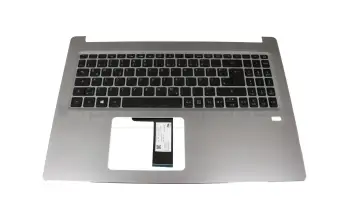 6B.GQ6N5.012 original Acer clavier incl. topcase DE (allemand) noir/argent avec rétro-éclairage