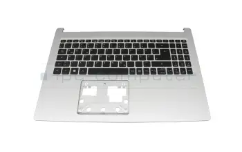 6B.HDGN7.022 original Acer clavier incl. topcase DE (allemand) noir/argent avec rétro-éclairage