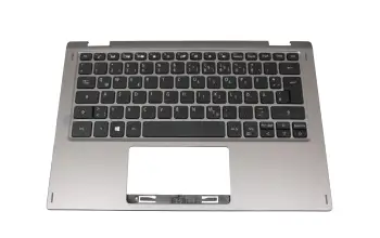6B.H67N8.005 original Acer clavier incl. topcase DE (allemand) noir/gris