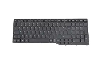 CP799804-XX original Fujitsu clavier DE (allemand) noir/noir