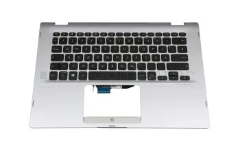 90NB0N32-R32GE0 original Asus clavier incl. topcase DE (allemand) noir/argent avec rétro-éclairage