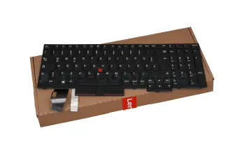 5N20V77974 original Lenovo clavier DE (allemand) noir/noir abattue avec mouse stick