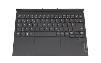 5D20Z70305 original Lenovo clavier incl. topcase DE (allemand) gris foncé/gris