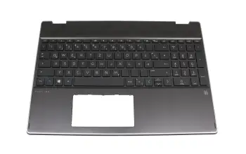 L51363-041 original HP clavier incl. topcase DE (allemand) noir/noir