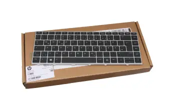 L00736-041 original HP clavier DE (allemand) noir/argent
