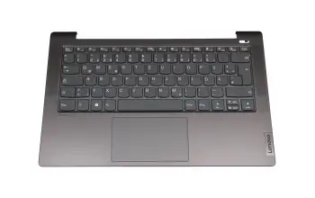 5CB1A14134 original Lenovo clavier incl. topcase DE (allemand) gris/gris