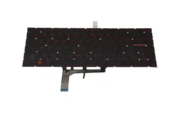 S1N-2EDE2Q1-D10 original MSI clavier DE (allemand) noir avec rétro-éclairage