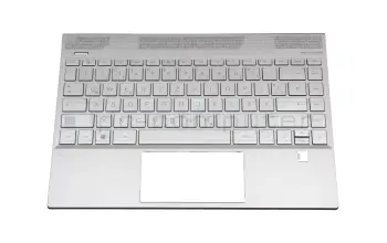 L53416-041 original HP clavier incl. topcase DE (allemand) argent/noir