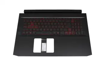6B.Q84N2.047 original Acer clavier incl. topcase CH (suisse) noir/rouge/noir avec rétro-éclairage GTX1650