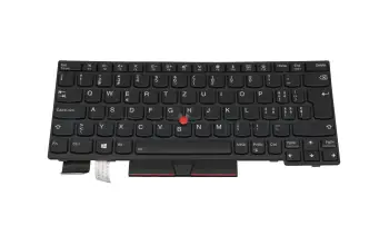 01YP226 original Lenovo clavier CH (suisse) noir/noir avec rétro-éclairage et mouse stick