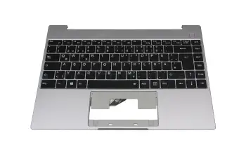 40078934 original Medion clavier incl. topcase DE (allemand) noir/gris avec rétro-éclairage