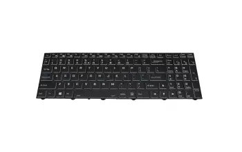 40071990 original Medion clavier US (anglais) noir/noir avec rétro-éclairage