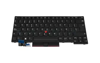 5N20V43733 original Lenovo clavier SP (espagnol) noir/noir avec mouse stick