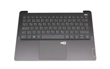 5CB1C04901 original Lenovo clavier incl. topcase DE (allemand) gris/gris avec rétro-éclairage